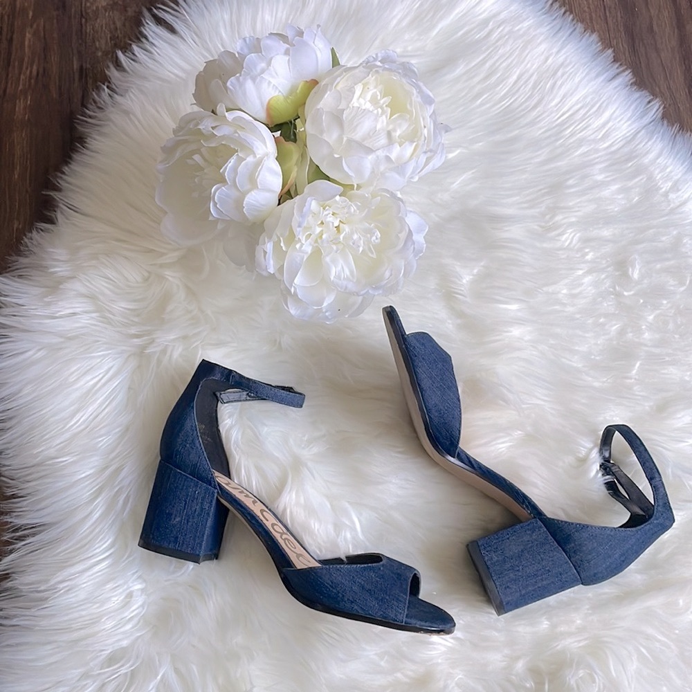 Sam Edelman Susie denim sandal - Picture 3 of 14